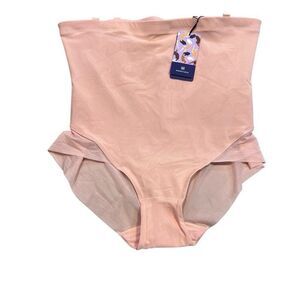 New Honeylove SuperPower Brief Shapewear Rose Tan Pink Size 2X No Straps New